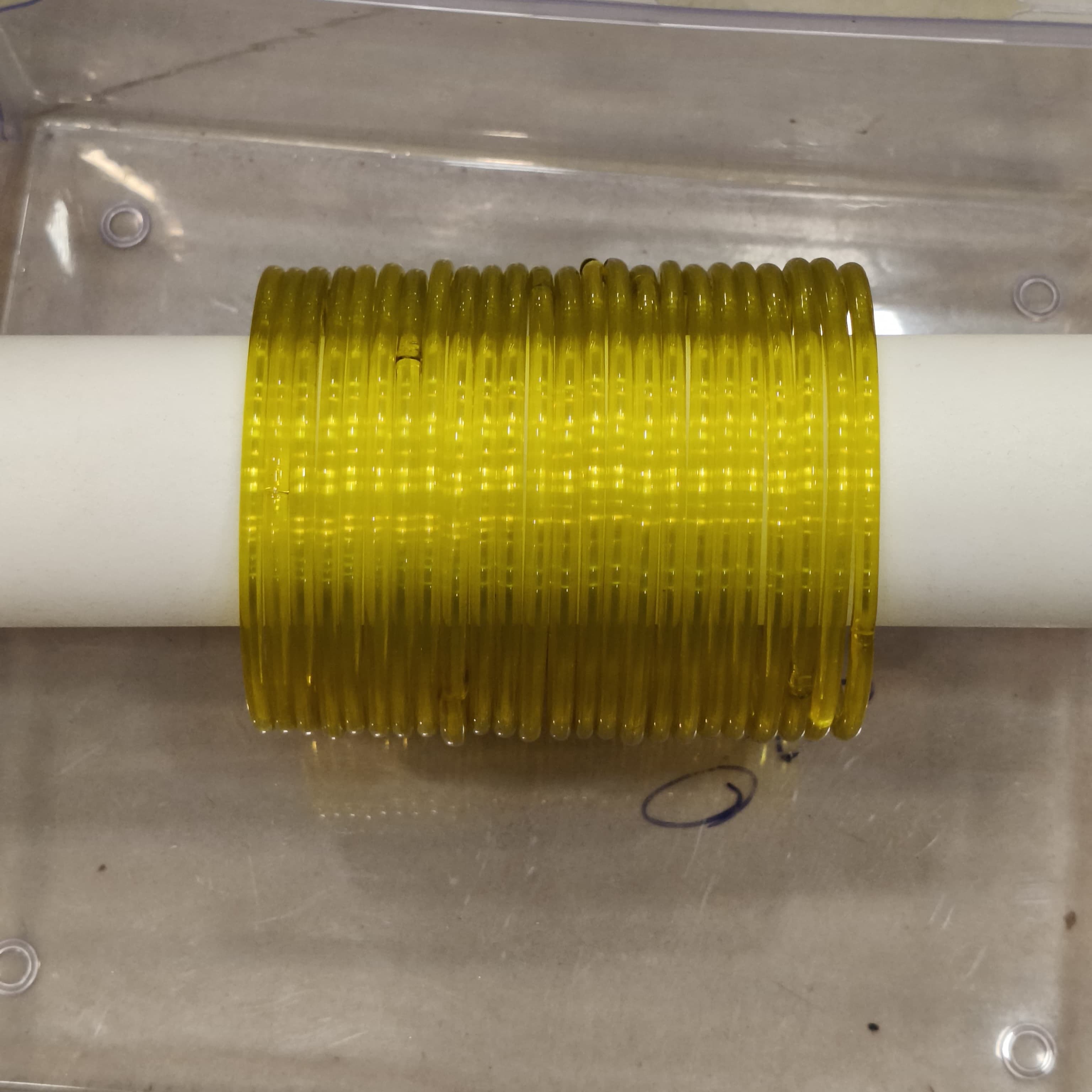 Glazing Yellow