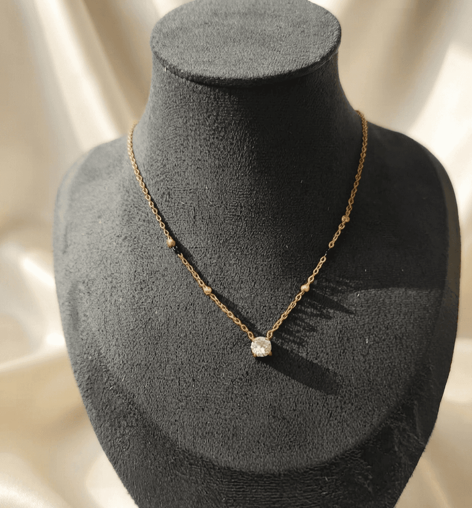 Antitarnish Mangalsutra Model Simple Necklace 