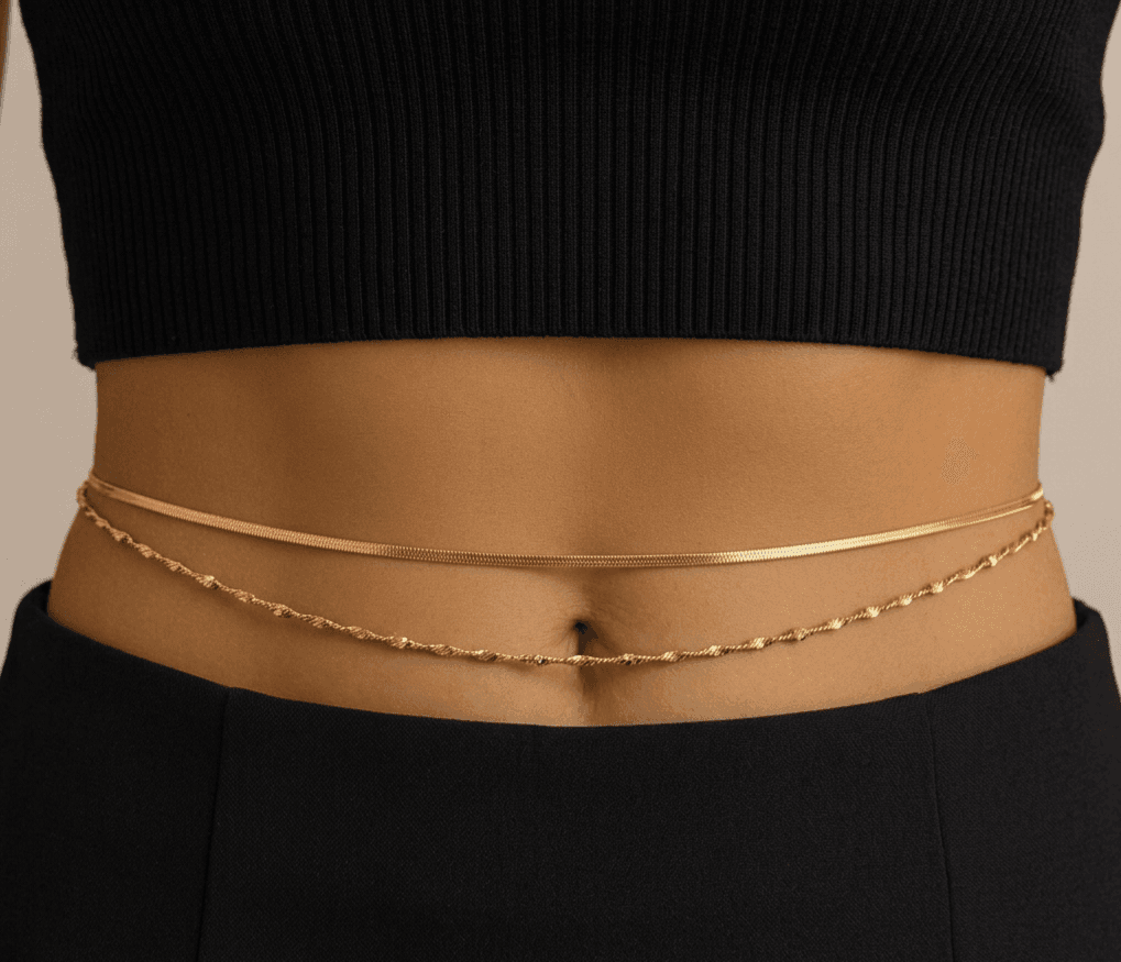 Double Layered Antitarnish Hipchain 
