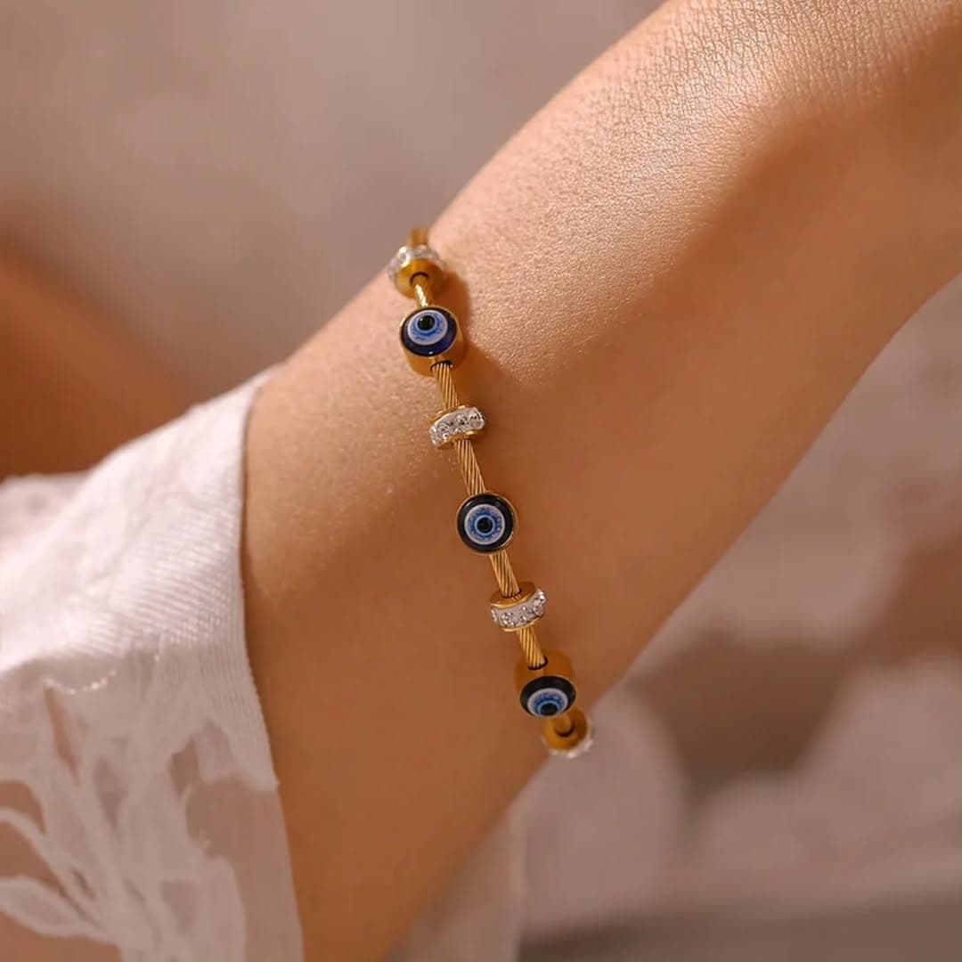 Evil eye Trending Antitarnish Kada view 2