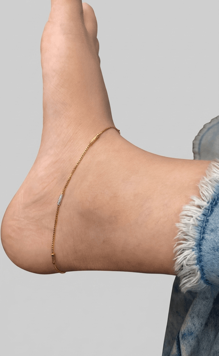 Golden Luxe Chain Anklet